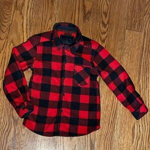 Nomad Kids Red and Black Checkered‎ Shirt